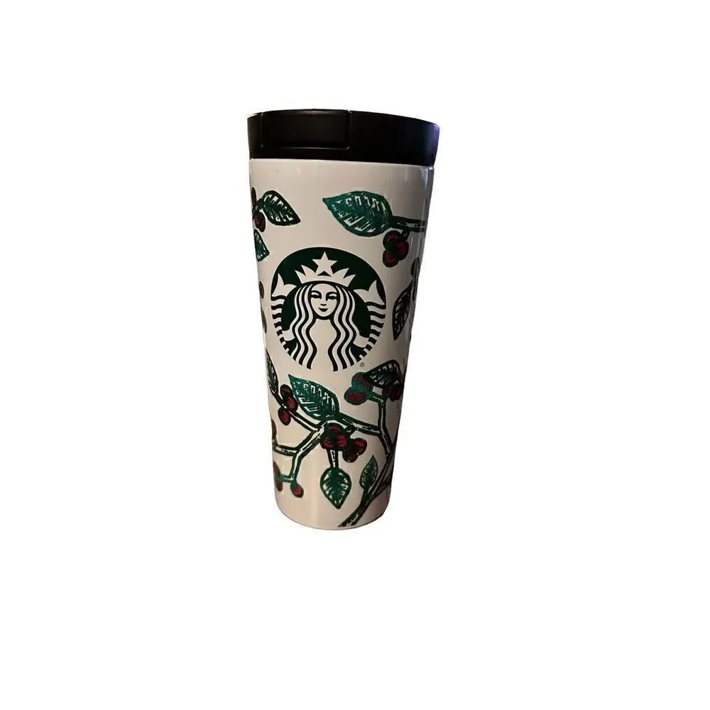 Starbucks Stainless Steel Tumbler 2017 Holiday Travel Coffee Mug 16 fl oz Grande